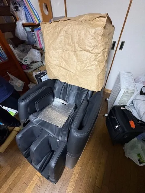 マッサージチェアの運搬
